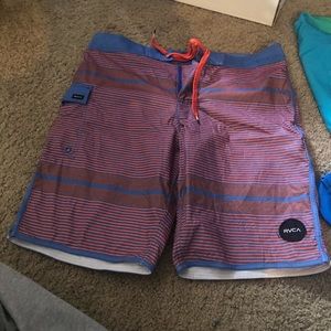 RVCA buckle shorts